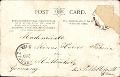 CPA Great Britain London London Wyde park View from Serpentine bridge