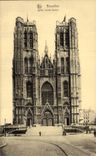 CPA Brussels Church Sainte Gudule