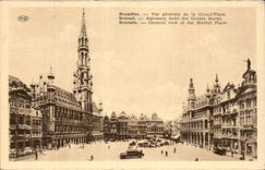 CPA Brussels View of large places