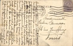 CPA Brussels Schaerbeek Valley Josaphat Way close to the foundation of love