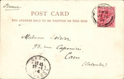 CPA Great Britain London London Trafalgar Public garden