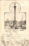 CPA Great Britain London London Nelson' S Statue Trafalgar public garden