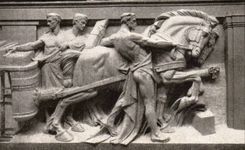 CPA One off the panels off the Frieze above liberty & Cos EAst India House regent Street London