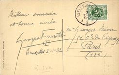 CPA Brussels Statue equestrian of Godefroy de Bouillon