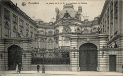 CPA Brussels the palate of SAr the countess of Flanders