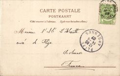 CPA Brussels Gate of Hall