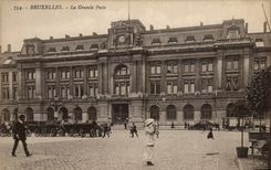 CPA Brussels the large post office