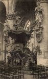 Brussels CPA Church Sainte Gudule Pulpit of Truth