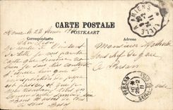 Brussels CPA the Derf dog and Entering of Brussels Xermesse