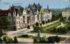 Crefeld CPA Bismarckplatz