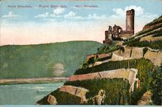 Allemagne CPa Ruine Ehrenfels 