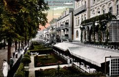 CPA Bad Homburg Kgl Kaiser Friedrich walk