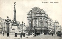 CPA Brussels Places of Brouckere