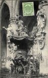 CPA Brussels the pulpit of co Gudule