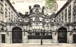 CPA Brussels Palate of the count de Flandre