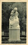 CPA Karlsruhe Stadtgarten Kindergruppe mit Schwan