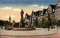 CPA Coblenz Artillery Denkmal amndt Kaiser Wilhelm Boxing ring