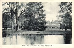 Favorite CPA Schloss EIB Baden Baden