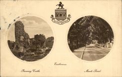 CPA Great Britain London london Eastbourne Pevensey Castle Meas Road