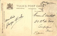 CPA Great Britain London london Eastbourne Pevensey Castle Meas Road