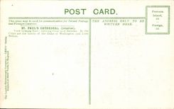 CPA Great Britain London london St Paul' S Cathedral