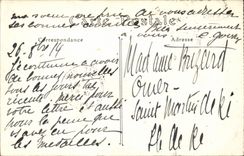 CPA Paris Avenue of the opera seen from of the hotel of the Louvre