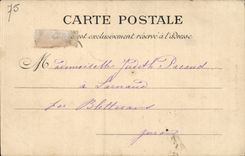 Paris CPA Vue de la cite