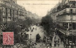 Paris CPA Boulevard Montmartre
