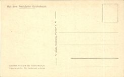 CPA Studierzimmer der Herrn Rat Stock Library Library Frankfurter Goethehause Frankfurt