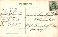 CPA Stuttgart Schlossplatz put neuen Schloss