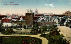 CPA Worms Total put alter Stadtmauer