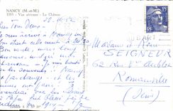 Nancy - Vue Aerienne - CPA 