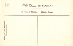 Paris - 1 - La Place du Chatelet - Yvon - CPA - 
