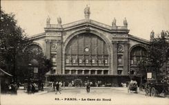 Paris - 12 - Gare du Nord - CPA - 