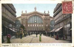 Paris - 12 - Gare du Nord - CPA 