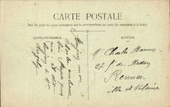 Paris - 7 - Panorama taken of the Louvre - Eiffel Tower - Eiffel Tower CPA