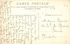 Paris - 8 - Park Heap - Under Snow - the Bridge - CPA