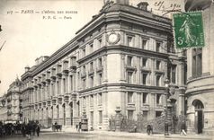 Paris - 5 - the Post office building - CPA