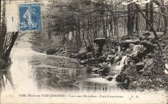Paris - 12 - Bois de Vincennes - Lac des Minimes - Les Cascades - CPA 