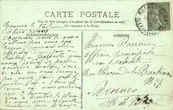 Paris - 8 - Place of the Harmony - Statue of Strasbourg - CPA