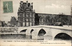 Paris - 1 - Le Pont Royal et le Pavillon de Flore - CPA 