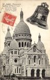 Paris - 18 - Montmartre - Sacre Coeur - Cloche - Bell - CPA 