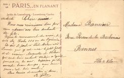 Paris - 6 - Garden of Luxembourg - Gardens - Yvon - CPA