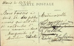 Paris - Panorama des Tuileries et L'Arc de Triomphe du Carrousel - CPA 