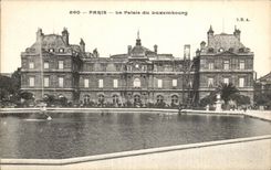 Paris - 6 - the Palate of Luxembourg - CPA