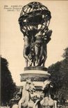 Paris - 6 - the Palate of Luxembourg - Carpeaux Fountain - CPA