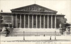 Paris - 7 - the House of Commons - CPA