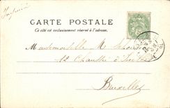 Paris - 1 - Vue sur le Carrousel et le Nouveau Louvre - CPA 