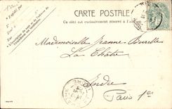 Paris - 1 - Street of the Pyramids and Statue of Jeanne d' Arc - CPA