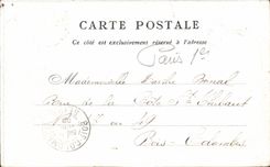 Paris - 1 - Palais de Justice - Edite par le Bon Marche - CPA 